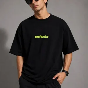 Men's Regular-Fit Typography-Print T-Shirt – Style 843