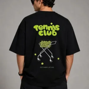 Men's Regular-Fit Typography-Print T-Shirt – Style 843