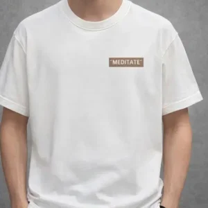Men's Regular-Fit Typography-Print T-Shirt – Style 901