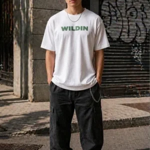 Men's Regular-Fit Typography-Print T-Shirt – Style 920