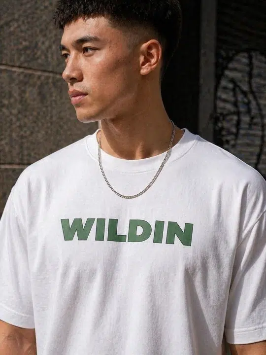 Men's Regular-Fit Typography-Print T-Shirt – Style 920