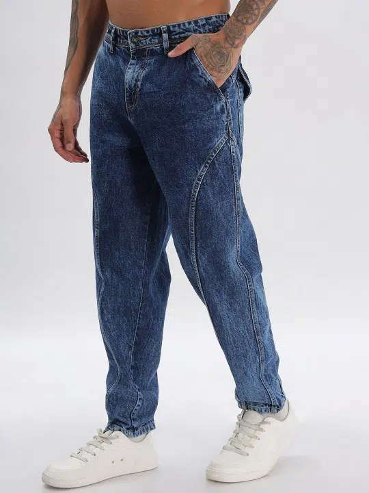 Men's Relaxed-Fit High-Rise Jeans – Style 321