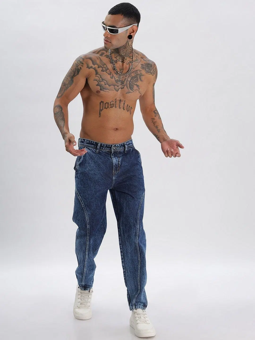 Men's Relaxed-Fit High-Rise Jeans – Style 321