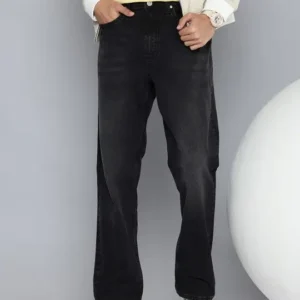 Men's Relaxed-Fit Light-Fade Stretch Jeans – Style 204