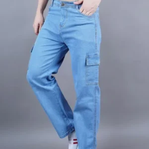 Men's Relaxed-Fit Mid-Rise Jeans – Style 115