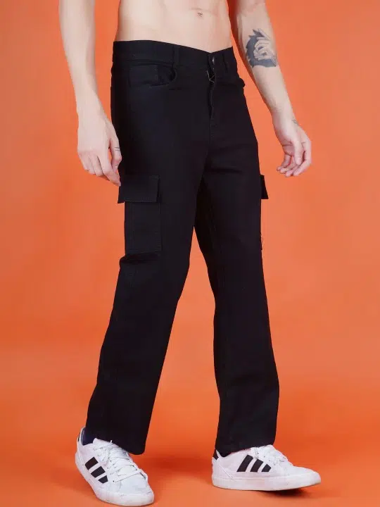 Men's Relaxed-Fit Mid-Rise Jeans – Style 123
