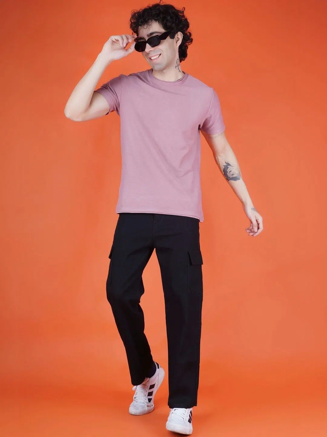Men's Relaxed-Fit Mid-Rise Jeans – Style 123