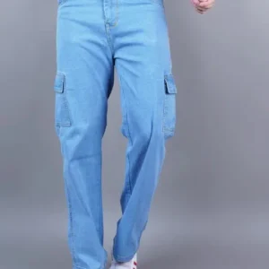 Men's Relaxed-Fit Mid-Rise Jeans – Style 135