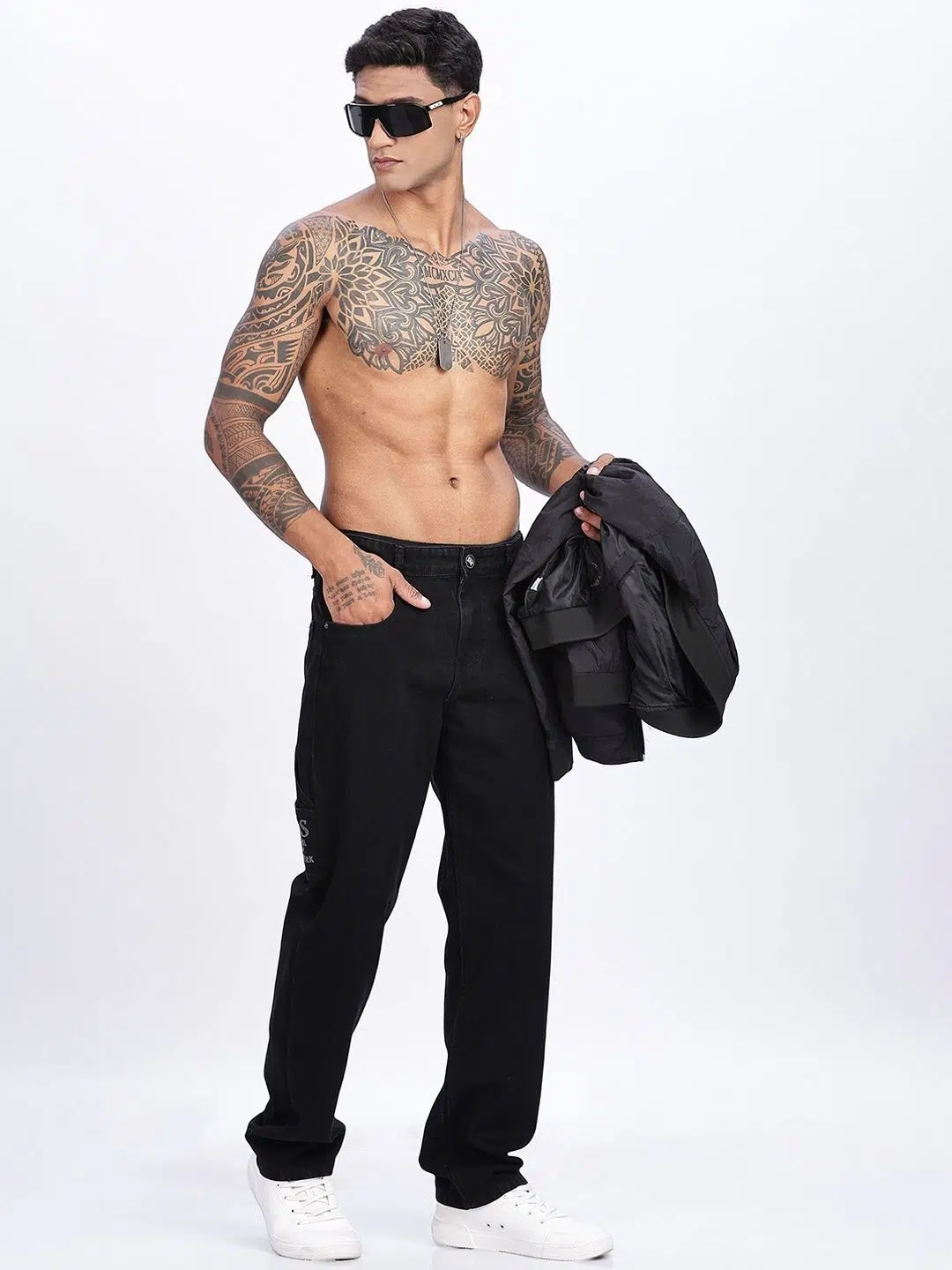 Men's Relaxed-Fit Mid-Rise Jeans – Style 590