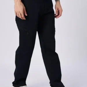 Men's Relaxed-Fit Mid-Rise Stretch Jeans – Style 090