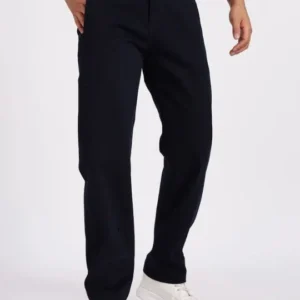 Men's Relaxed-Fit Mid-Rise Stretch Jeans – Style 104