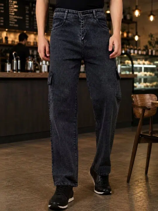 Men's Relaxed-Fit Mid-Rise Stretch Jeans – Style 977