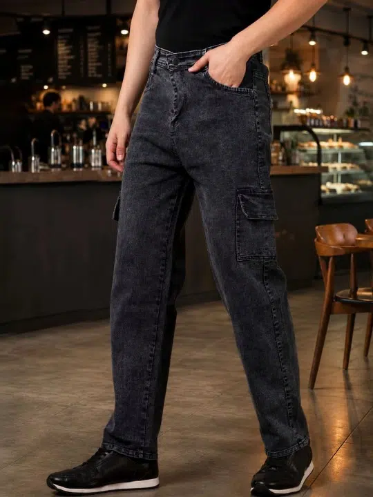 Men's Relaxed-Fit Mid-Rise Stretch Jeans – Style 977