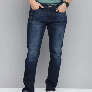Men's Slim-Fit Heavy-Fade Stretch Jeans – Style 230