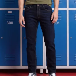 Men's Slim-Fit Light-Fade Stretch Jeans – Style 026