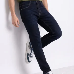 Men's Slim-Fit Light-Fade Stretch Jeans – Style 026
