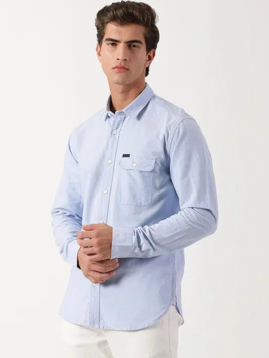 Men's Slim-Fit Shirt – Style 028