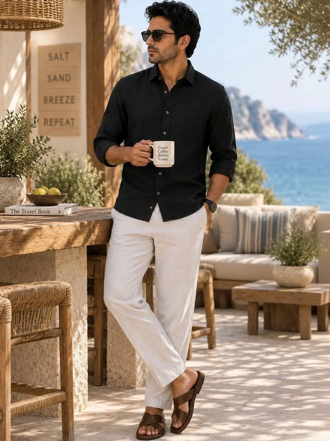 Men's Slim-Fit Shirt – Style 568
