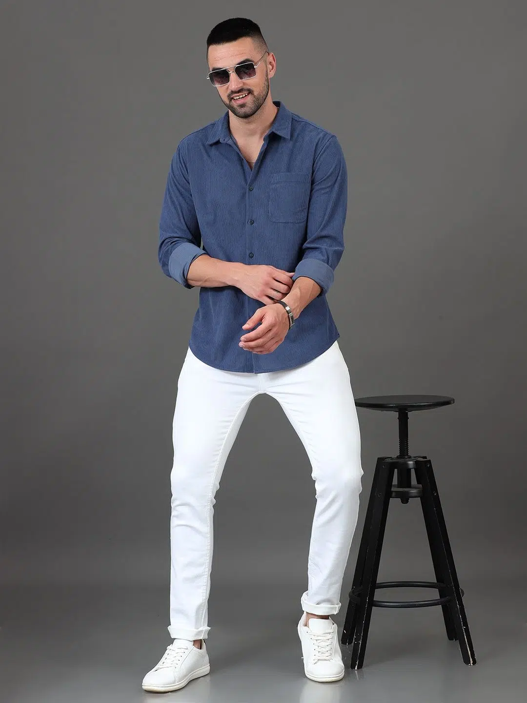 Men's Slim-Fit Shirt – Style 754