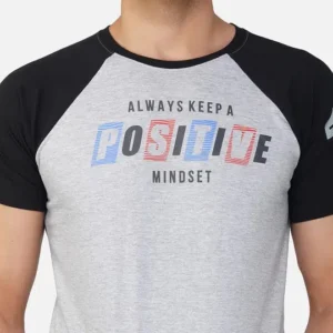 Men's Slim-Fit Typography-Print Cotton T-Shirt – Style 424