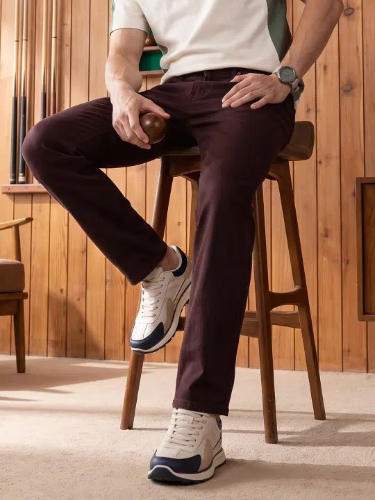 Men's Straight-Fit Jeans – Style 433