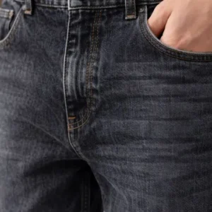 Men's Straight-Fit Mid-Rise Light-Fade Stretch Jeans – Style 326