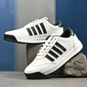 Men's Stripe Sneakers – Style 093