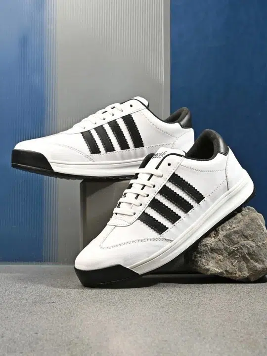 Men's Stripe Sneakers – Style 093