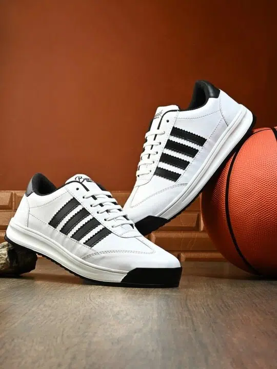 Men's Stripe Sneakers – Style 093