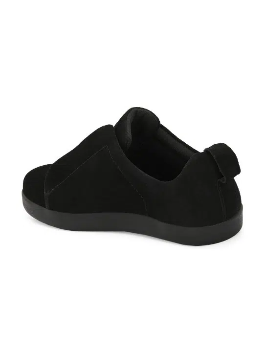 Men's Suede Slip-On Sneakers – Style 496