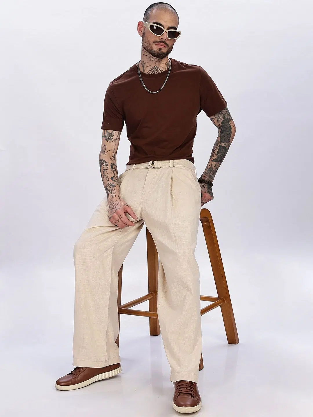 Men's Tapered-Fit High-Rise Jeans – Style 595
