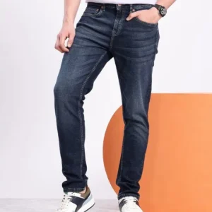Men's Tapered-Fit Light-Fade Stretch Jeans – Style 464