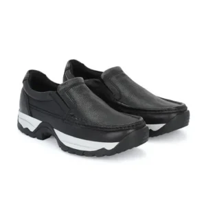 Men's Textured Leather Slip-On Sneakers – Style 532
