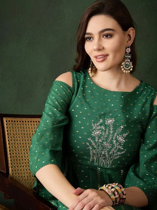 Women's Embroidered Ethnic Dress – Style 801