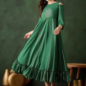 Women's Embroidered Ethnic Dress – Style 801