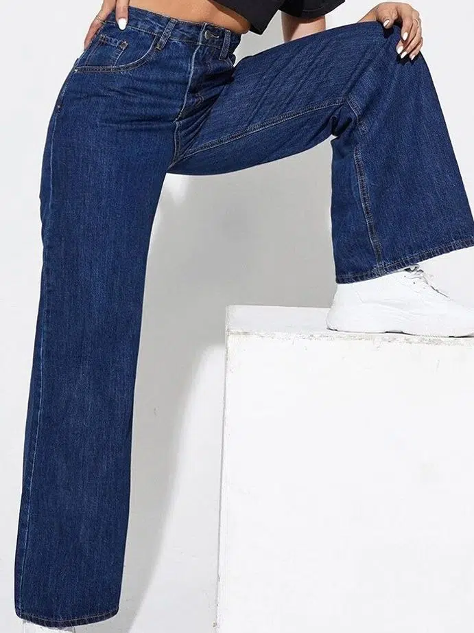 Women's Regular-Fit High-Rise Stretch Jeans – Style 896