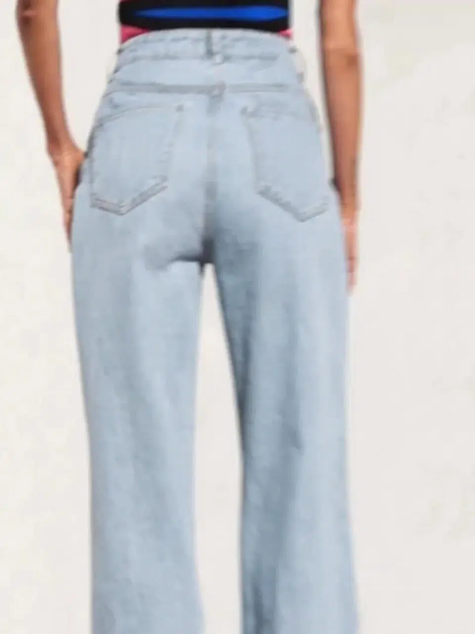 Women's Straight-Fit High-Rise Stretch Jeans – Style 256