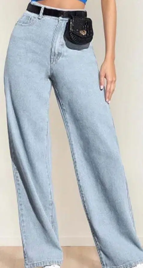 Women's Straight-Fit High-Rise Stretch Jeans – Style 256
