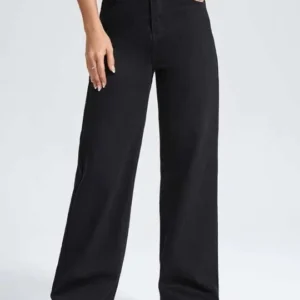 Women's Wide Leg High-Rise Stretch Jeans – Style 149