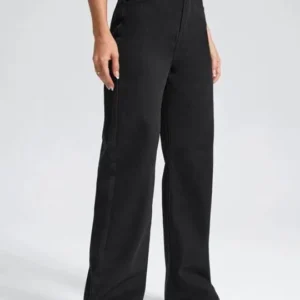 Women's Wide Leg High-Rise Stretch Jeans – Style 149