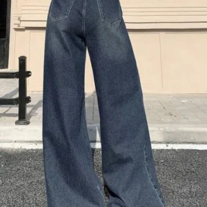 Women's Wide Leg High-Rise Stretch Jeans – Style 769