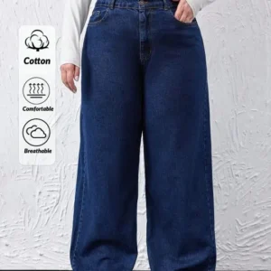 Women's Wide Leg High-Rise Stretch Jeans – Style 936