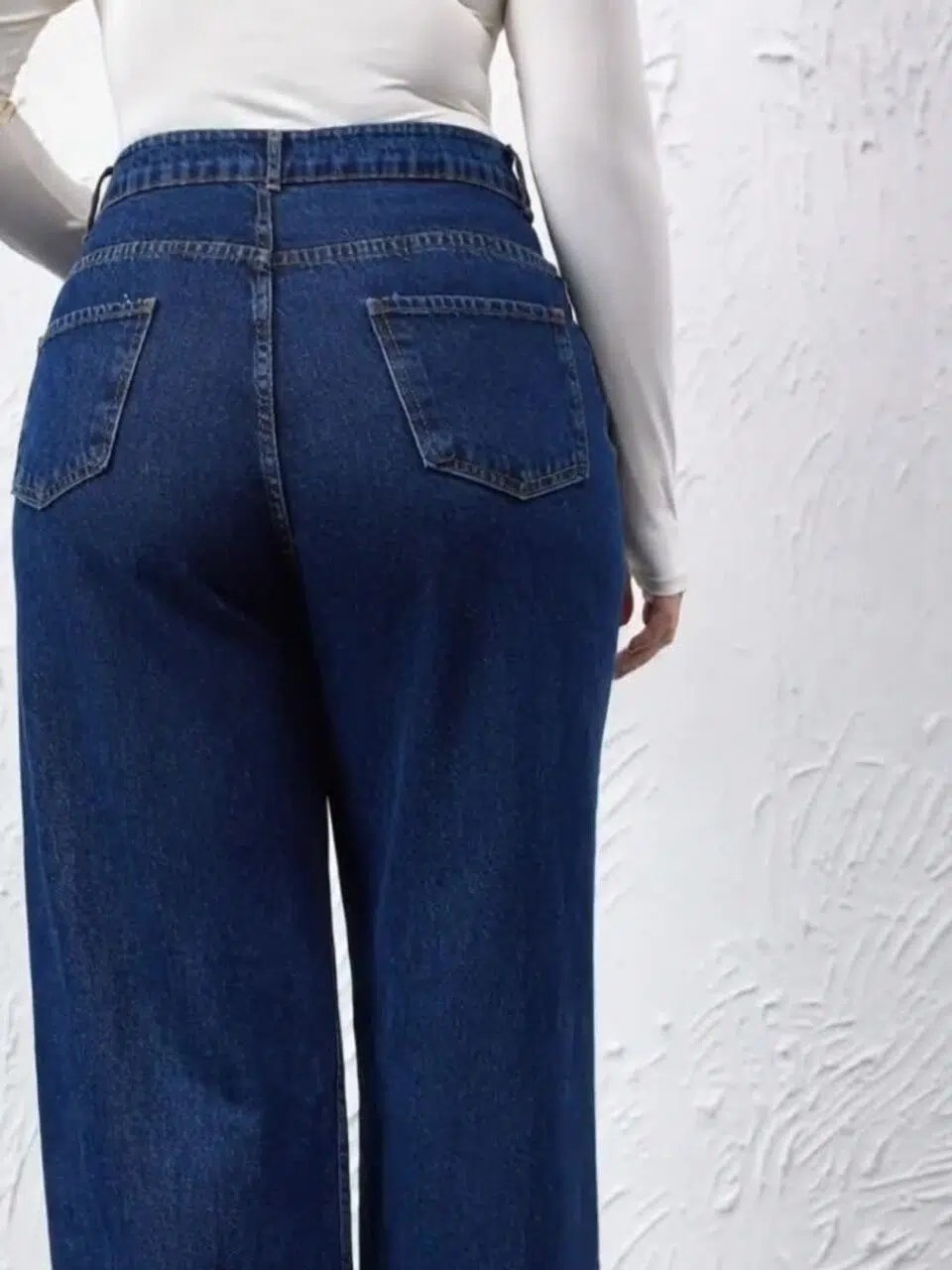 Women's Wide Leg High-Rise Stretch Jeans – Style 936