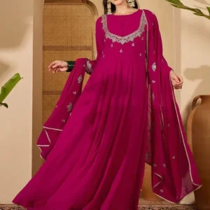 Women's Zari-Sequin Maxi Gown – Style 211